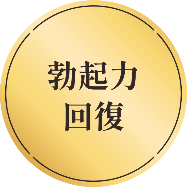 勃起力回復